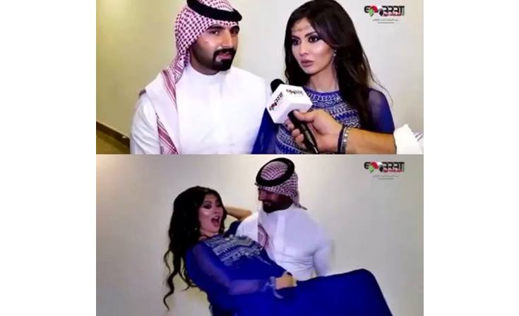 مريم حسين تسخر من صحفي: أنا حامل في الشهر العاشر